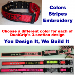 1.5" K9 DualGrip Collar: MEGA Custom
