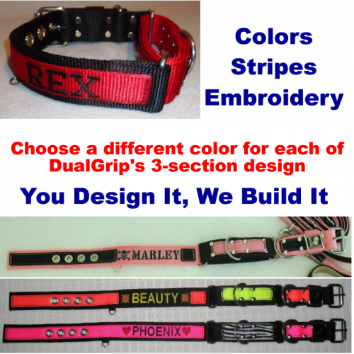 1.5" K9 DualGrip Collar: MEGA Custom