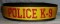 2" K9 FLAT Collar, Stripe & Embroidery