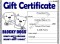 Gift Certificate