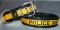 2" K9 FLAT Collar, Stripe & Embroidery