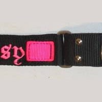 1.5 inch Dual Grip Collar with stripe and embroidery and special designs