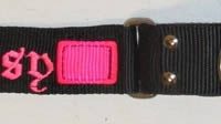 1.5 inch Dual Grip Collar with stripe and embroidery and special designs