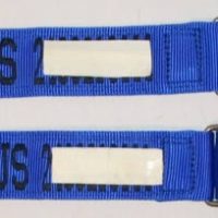 2 inch Dual Grip Color - with embroidery - 2 sizes/names