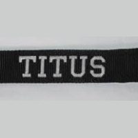 1.5 Inch Dual Grip collar with embroidery